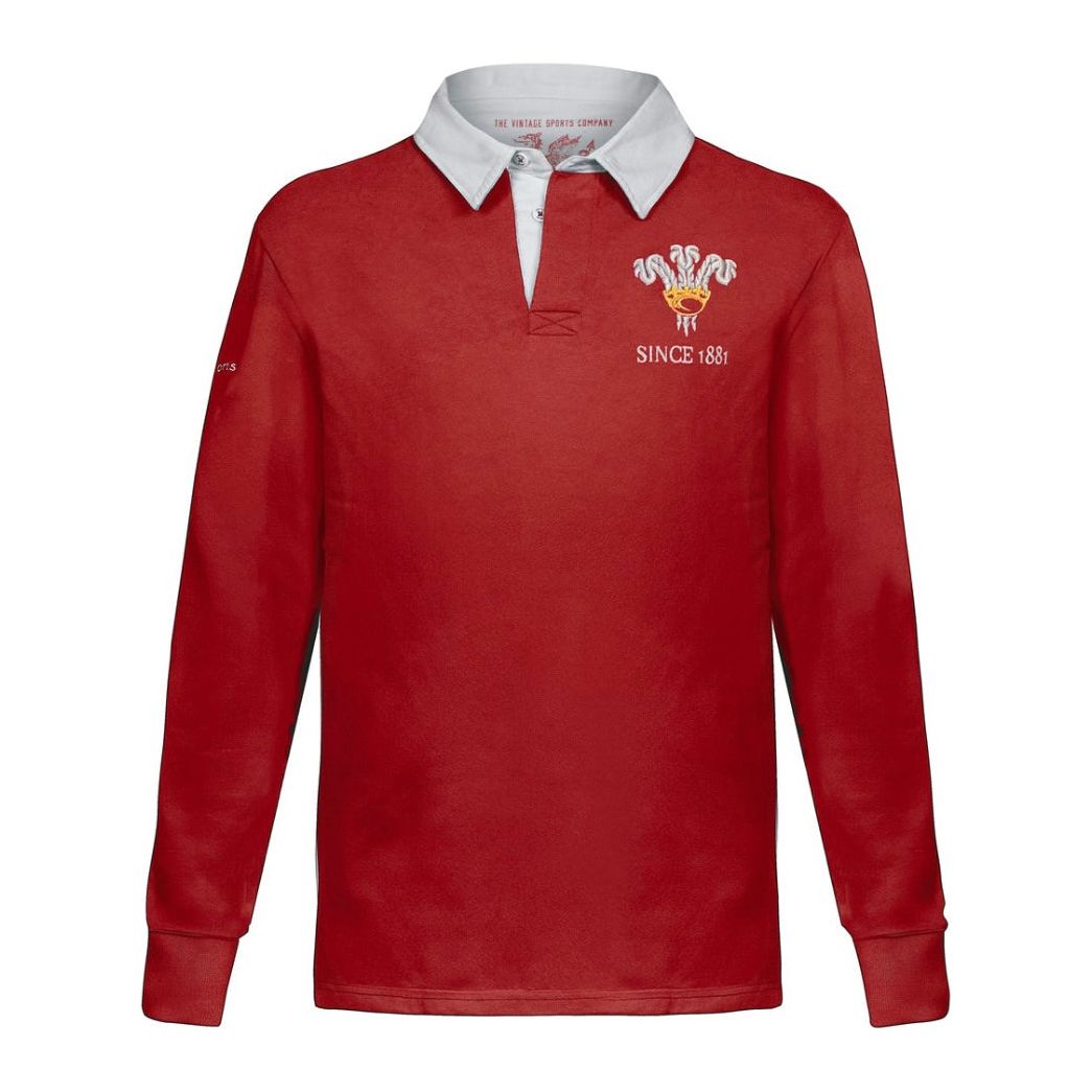 Vintage Wales Rugby Shirt